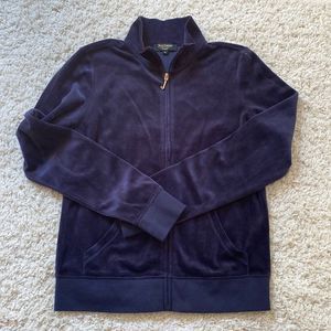 COPY - Juicy Couture Navy Blue Zip Up size M Terry